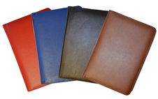 Red, Blue, Black & British Tan Classic Leather Planners